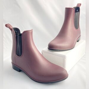 Sam Edelman "Tinsley" Rain Boots - Plum - Womens Size 8